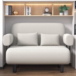 Foldable sofa bed, double use, ideal sofa bed for balcony, business room, multifunctional double tri-fold sofa bed