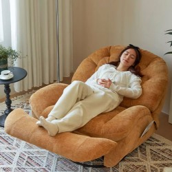 Electric single chair, modern living room bedroom chair, rocking chair suitable for reclining, multifunctional recliner