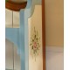 Mediterranean style wine cabinet, three doors, large capacity cabinet, wall integrated storage cabinet