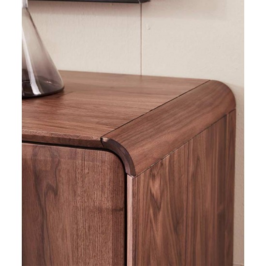 Solid wood cabinet, wine cabinet with glass door, multipurpose storage cabinet for living room