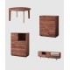 Solid wood cabinet, wine cabinet with glass door, multipurpose storage cabinet for living room
