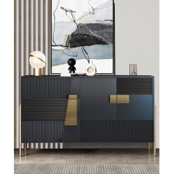 luxury modern closet high load-bearing capacity moisture-proof and durable wardrobe for hallway and living room