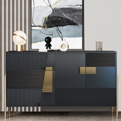 luxury modern closet high load-bearing capacity moisture-proof and durable wardrobe for hallway and living room