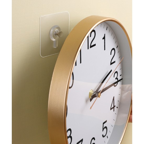 A holder for fixing a clock or mural on the wall, convenient use without damaging the wall