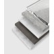 A holder for fixing a clock or mural on the wall, convenient use without damaging the wall