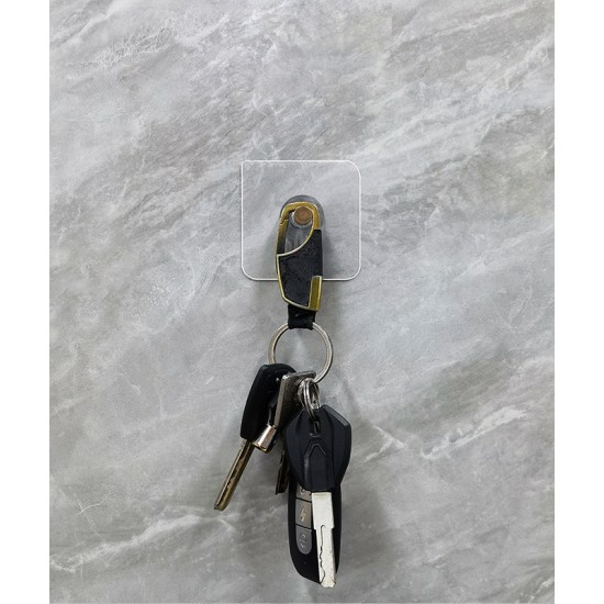 A holder for fixing a clock or mural on the wall, convenient use without damaging the wall