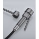 German kitchen faucet, hot and cold water sink, kitchen sink faucet, full copper swivel telescopic faucet