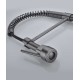 German kitchen faucet, hot and cold water sink, kitchen sink faucet, full copper swivel telescopic faucet
