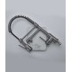German kitchen faucet, hot and cold water sink, kitchen sink faucet, full copper swivel telescopic faucet