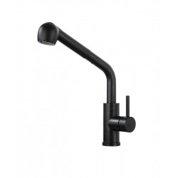 Kitchen faucet stainless steel sink faucet hot and cold single hole, removable head and swivel