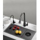 Concealed stainless steel sink Multifunctional household sink for washing dishes