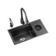 Concealed stainless steel sink Multifunctional household sink for washing dishes