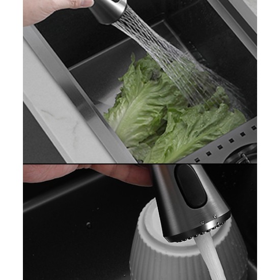 Concealed stainless steel sink Multifunctional household sink for washing dishes