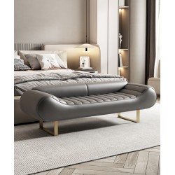 Italian style sofa for the bedroom, modern minimalist living room stool bedside, shoe changing bench