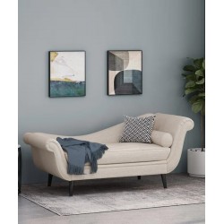 American Style Solid Wood Chaise Lounge beautiful comfortable sofa