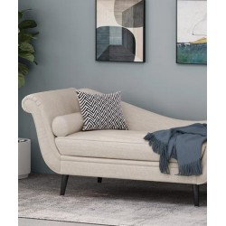 American Style Solid Wood Chaise Lounge beautiful comfortable sofa