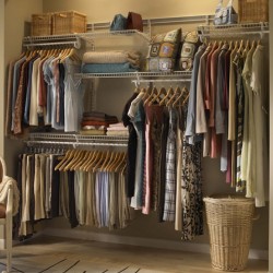 Metal multifunctional luxury quality modern minimalist beautiful line type shelf metal adult wardrobe