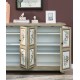 American pastoral style cabinet, pure handmade multilayer shoe cabinet, retro cabinet
