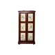 American pastoral style cabinet, pure handmade multilayer shoe cabinet, retro cabinet