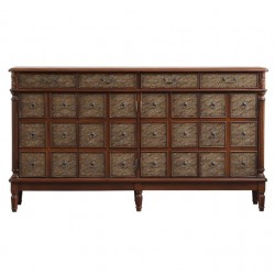 Retro American solid wood home shoe cabinet, wall integrated home entrance shoe storage cabinet