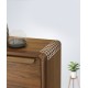 Modern multifunctional ultra-thin compact shoe cabinet made of  solid rubber wood durable and corrosion resistant rounded shoe cabinet