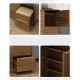 Modern multifunctional ultra-thin compact shoe cabinet made of  solid rubber wood durable and corrosion resistant rounded shoe cabinet