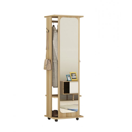 Full body mirror, dressing mirror, rotating floor mirror, simple modern living room, bedroom home mirror