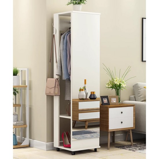 Full body mirror, dressing mirror, rotating floor mirror, simple modern living room, bedroom home mirror