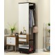 Full body mirror, dressing mirror, rotating floor mirror, simple modern living room, bedroom home mirror