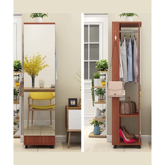 Full body mirror, dressing mirror, rotating floor mirror, simple modern living room, bedroom home mirror