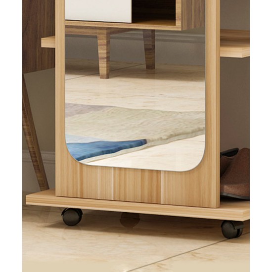 Full body mirror, dressing mirror, rotating floor mirror, simple modern living room, bedroom home mirror