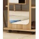 Full body mirror, dressing mirror, rotating floor mirror, simple modern living room, bedroom home mirror