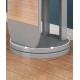 Full body mirror, floor mirror, rotating mirror for living room bedroom with multi-function hanger