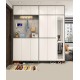 Cabinet for shoes in the hallway Light luxury slim shoe cabinet high capacity hallway cabinet