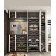 Cabinet for shoes in the hallway Light luxury slim shoe cabinet high capacity hallway cabinet