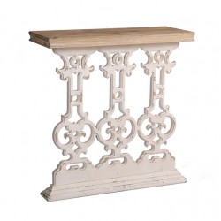 Luxury porch table, hallway table against the wall, slim French style porch table for living room