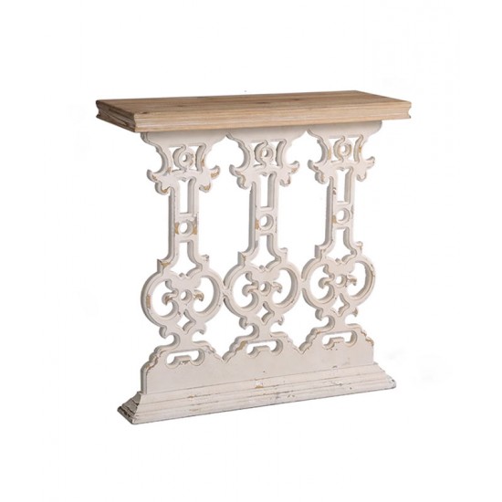 Luxury porch table, hallway table against the wall, slim French style porch table for living room