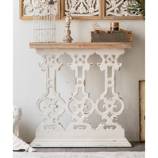 Luxury porch table, hallway table against the wall, slim French style porch table for living room