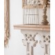 Luxury porch table, hallway table against the wall, slim French style porch table for living room