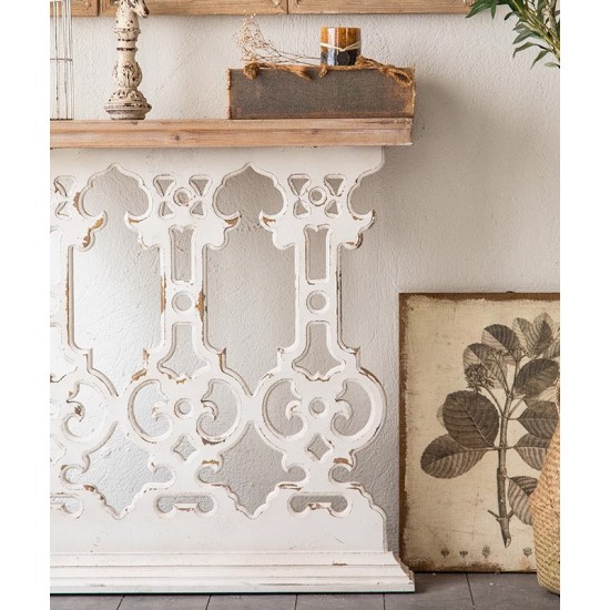 Luxury porch table, hallway table against the wall, slim French style porch table for living room