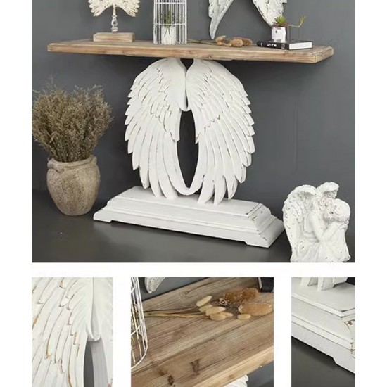 Luxury porch table, hallway table against the wall, slim French style porch table for living room