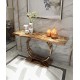 Light luxury stainless steel porch table, marble porch table, entrance, hallway wall side tables, long narrow porch table