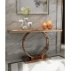 Light luxury stainless steel porch table, marble porch table, entrance, hallway wall side tables, long narrow porch table