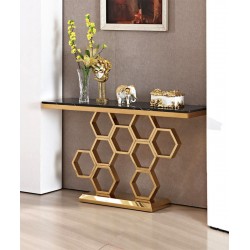 Light luxury narrow porch table, porch entrance table, creative table for hallway