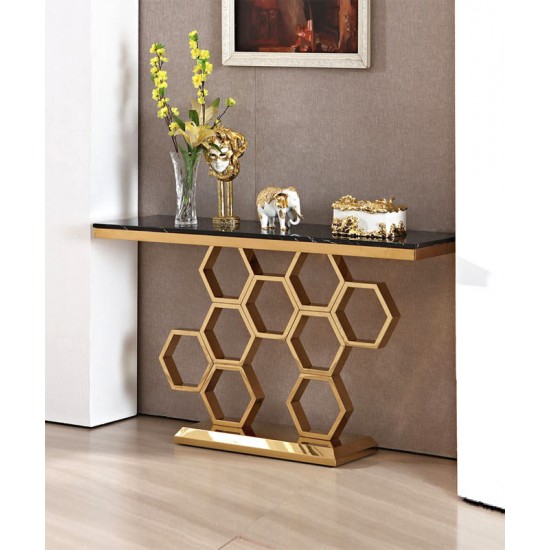 Light luxury narrow porch table, porch entrance table, creative table for hallway
