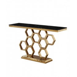 Light luxury narrow porch table, porch entrance table, creative table for hallway