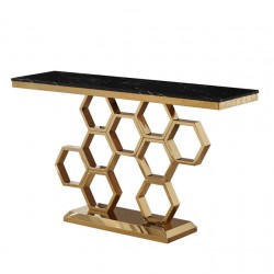 Light luxury narrow porch table, porch entrance table, creative table for hallway
