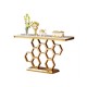 Light luxury narrow porch table, porch entrance table, creative table for hallway