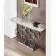 Light luxury narrow porch table, porch entrance table, creative table for hallway