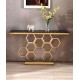 Light luxury narrow porch table, porch entrance table, creative table for hallway
